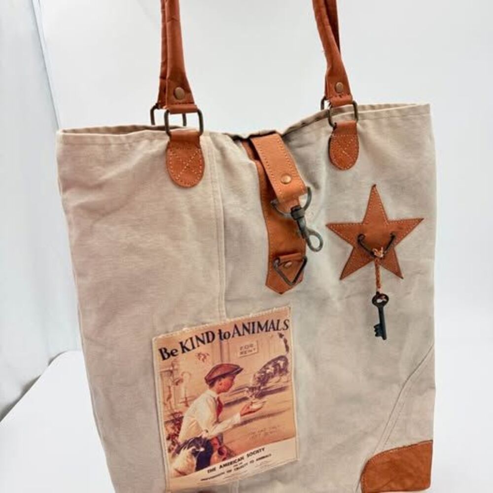 Vintage Addiction Canvas Tote Bag